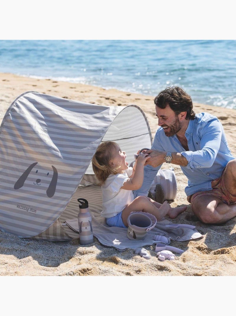 Walking Mum | Tente anti UV bébé plage pop up UPF 50+ Summer Beige - Kiabi