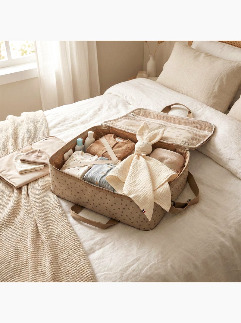Walking Mum | Valise de maternité Poppy Marron clair - Kiabi