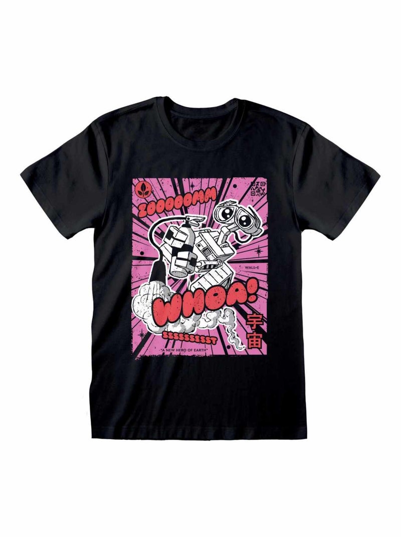Wall-E - T-shirt Noir - Kiabi