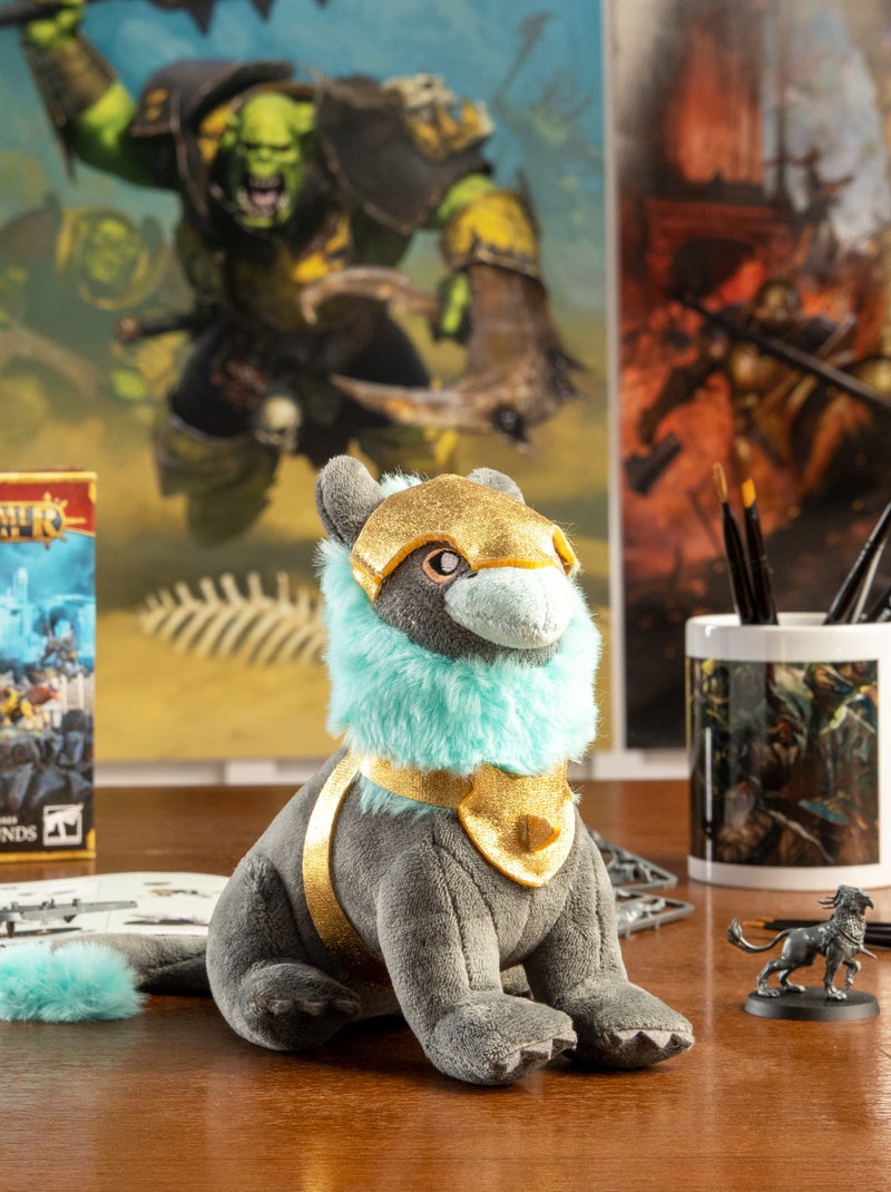 Warhammer peluche Gryph-Dogue : Sacro-Saint Gris Bleu - Kiabi