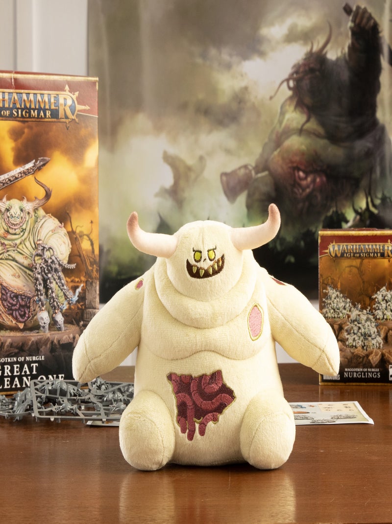 Warhammer peluche Nurgling: Petit Immonde Vert clair - Kiabi