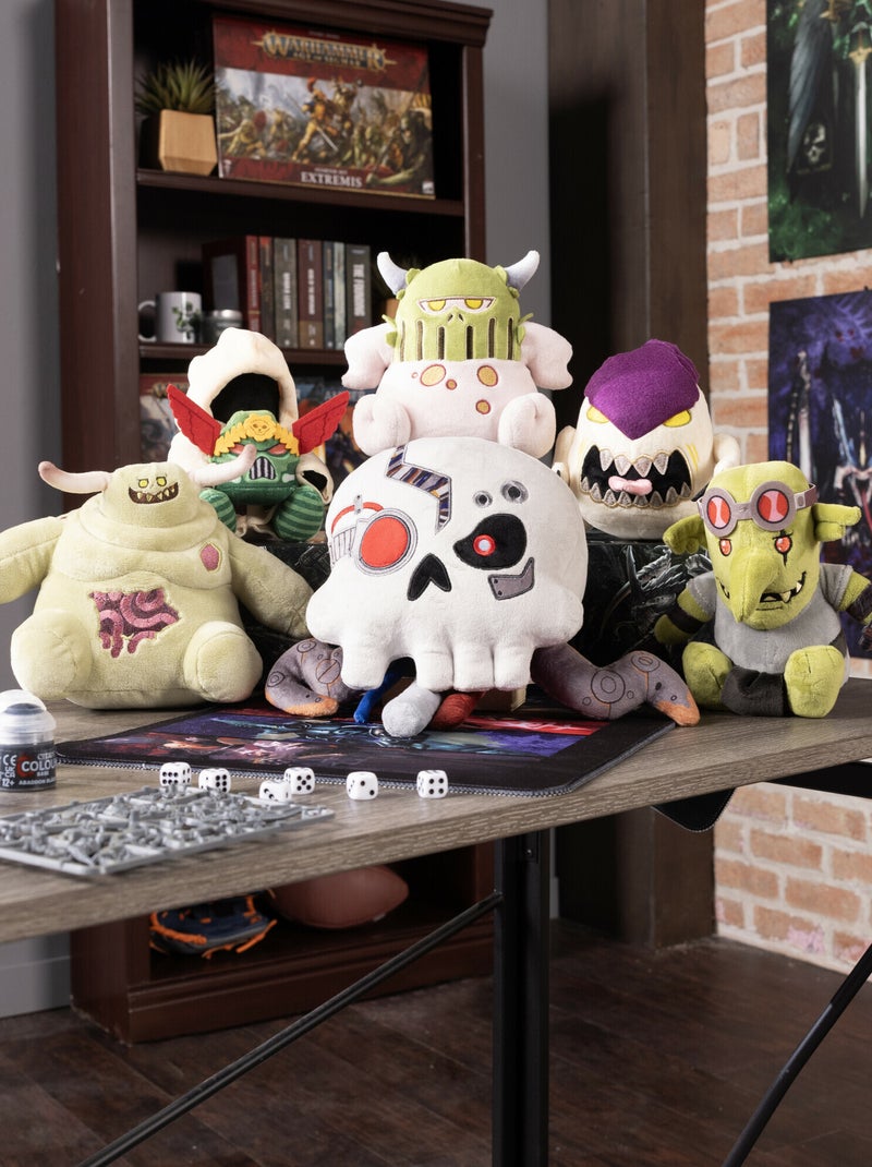 Warhammer peluche Nurgling: Petit Immonde Vert clair - Kiabi