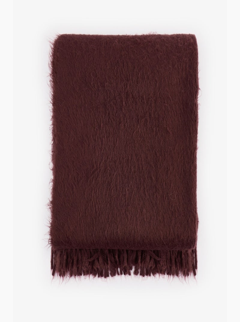 Warmy écharpe penti Rouge bordeaux - Kiabi