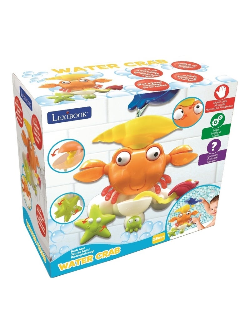 Water Crab, jeu de bain en forme de crabe Orange - Kiabi
