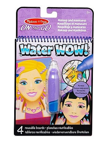 Water wow! Maquillage et manucure