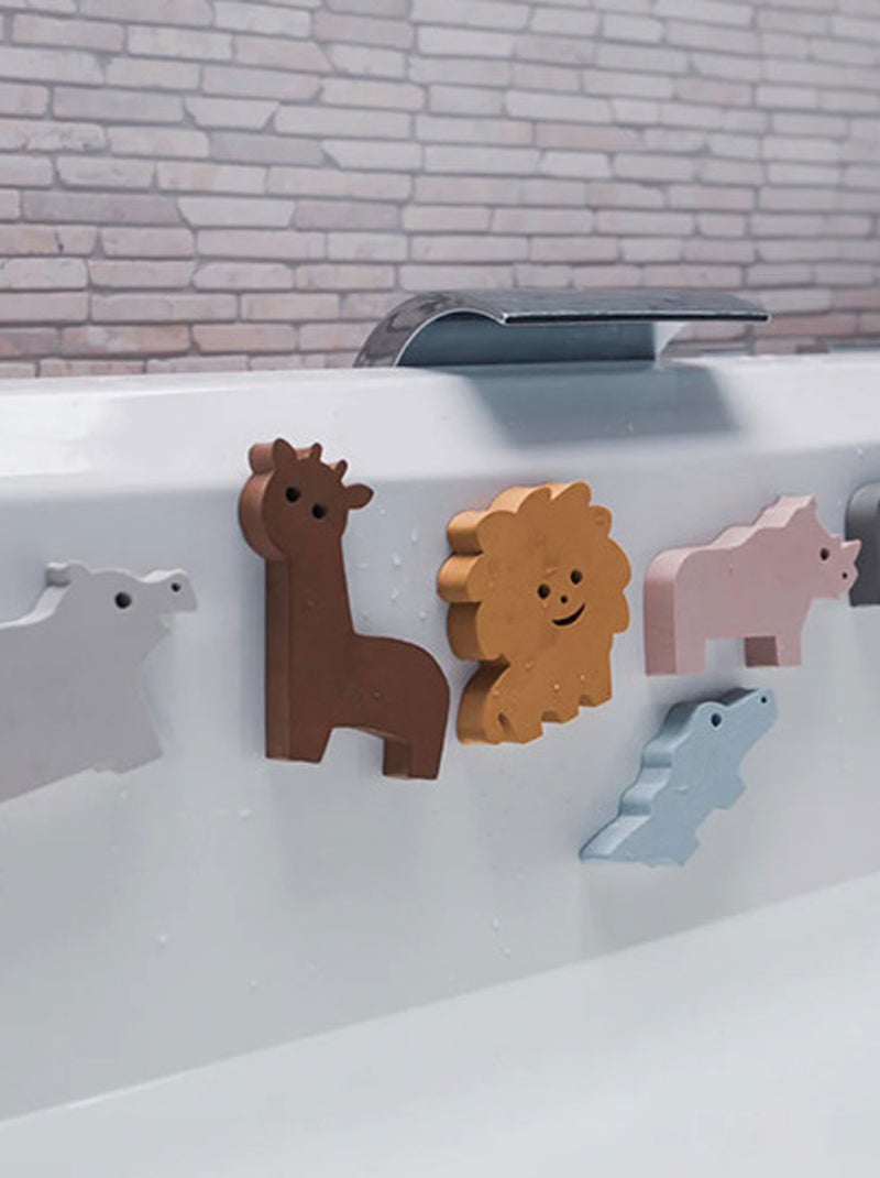 Waterfun set - 6 animaux Safari Multicolore - Kiabi
