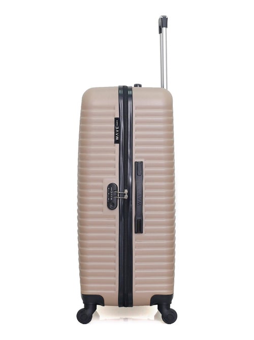 WAVE PARIS - Lot de 2 - Valise grand format et valise weekend LENA - Kiabi WAVE PARIS - Lot de 2 - Valise grand format et valise weekend LENA - Kiabi