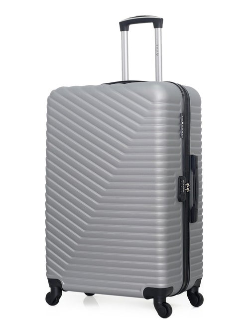 WAVE PARIS - Lot de 2 - Valise grand format et valise weekend LENA - Kiabi