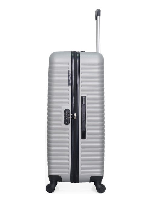 WAVE PARIS - Lot de 2 - Valise grand format et valise weekend LENA - Kiabi