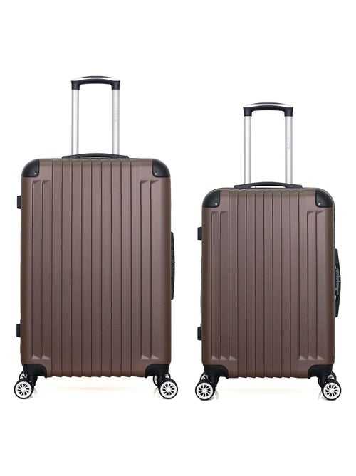 WAVE PARIS - Lot de 2 - Valise grand format et valise weekend TAGE - Kiabi