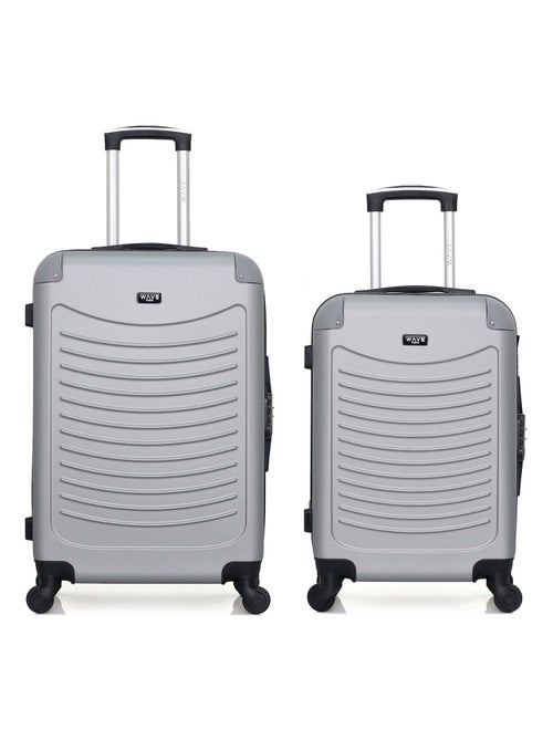 WAVE PARIS - Lot de 2 - Valise weekend et valise cabine CONGO - Kiabi