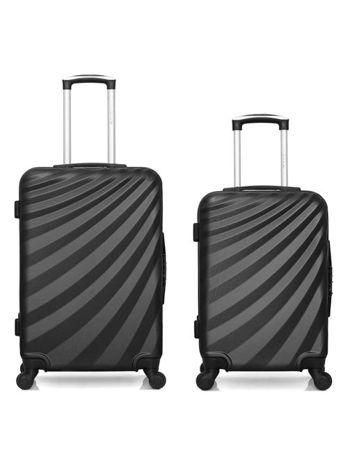 WAVE PARIS - Lot de 2 - Valise weekend et valise cabine DANUBE - Kiabi
