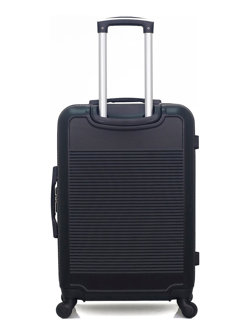 WAVE PARIS - Lot de 2 - Valise weekend et valise cabine SELENGA Noir - Kiabi