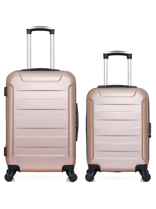 WAVE PARIS - Lot de 2 - Valise Weekend et valise cabine XS ELBE - Kiabi