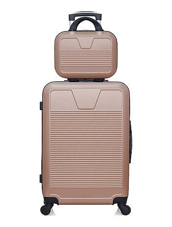 WAVE PARIS - Lot de 2 - Valise weekend et vanity SELENGA