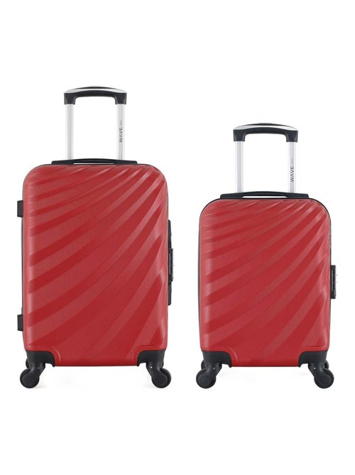 WAVE PARIS - LOT DE 2 - Valises cabine et cabine XXS DANUBE - Kiabi
