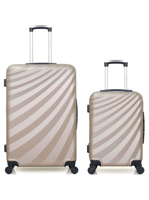 WAVE PARIS - LOT DE 2 - Valises grand format et cabine DANUBE - Kiabi