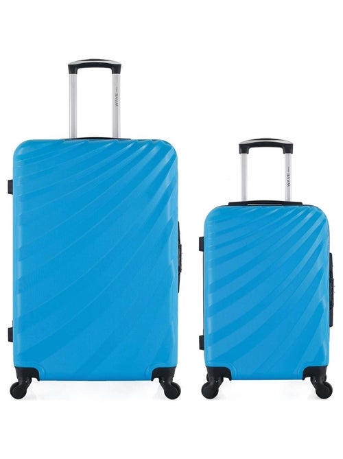 WAVE PARIS - LOT DE 2 - Valises grand format et cabine DANUBE - Kiabi