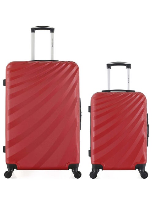 WAVE PARIS - LOT DE 2 - Valises grand format et cabine DANUBE - Kiabi