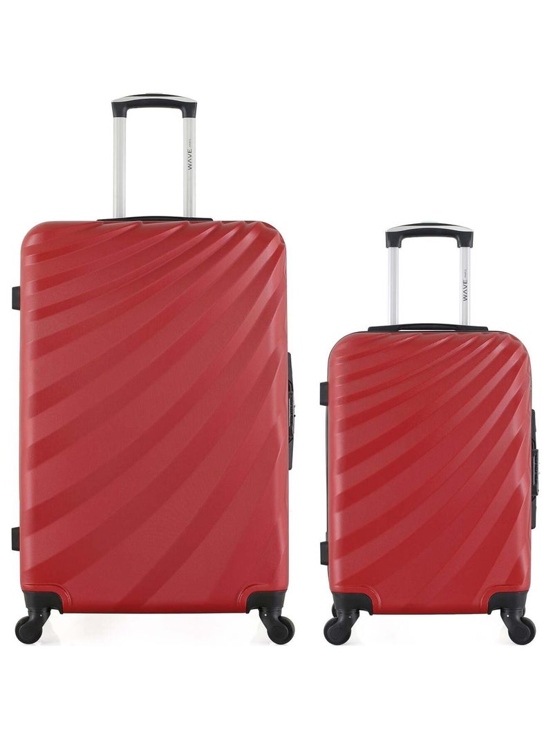 WAVE PARIS - LOT DE 2 - Valises grand format et cabine DANUBE Bordeaux - Kiabi