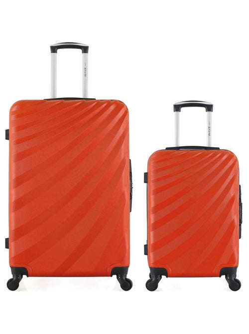 WAVE PARIS - LOT DE 2 - Valises grand format et cabine DANUBE - Kiabi