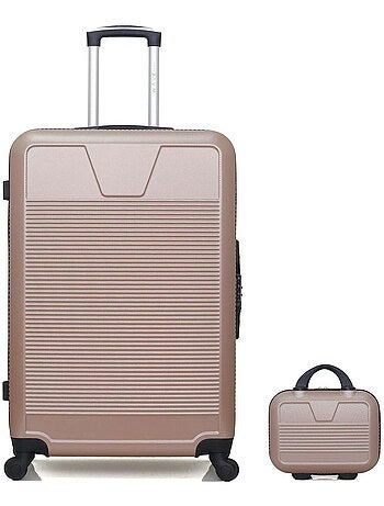 WAVE PARIS - Lot de 2 - Valises Grand Format et Vanity SELENGA