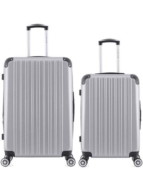WAVE PARIS - LOT DE 2 - Valises grand format et weekend DENALI - Kiabi