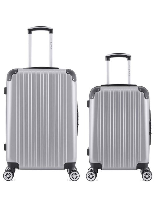 WAVE PARIS - LOT DE 2 - Valises weekend et cabine DENALI - Kiabi
