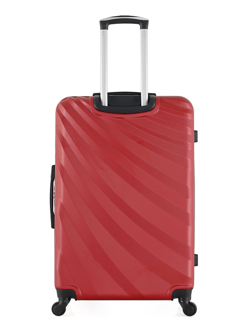 WAVE PARIS - Lot de 3 - Valise Grand format, valise weekend et valise cabine XXS DANUBE Bordeaux - Kiabi