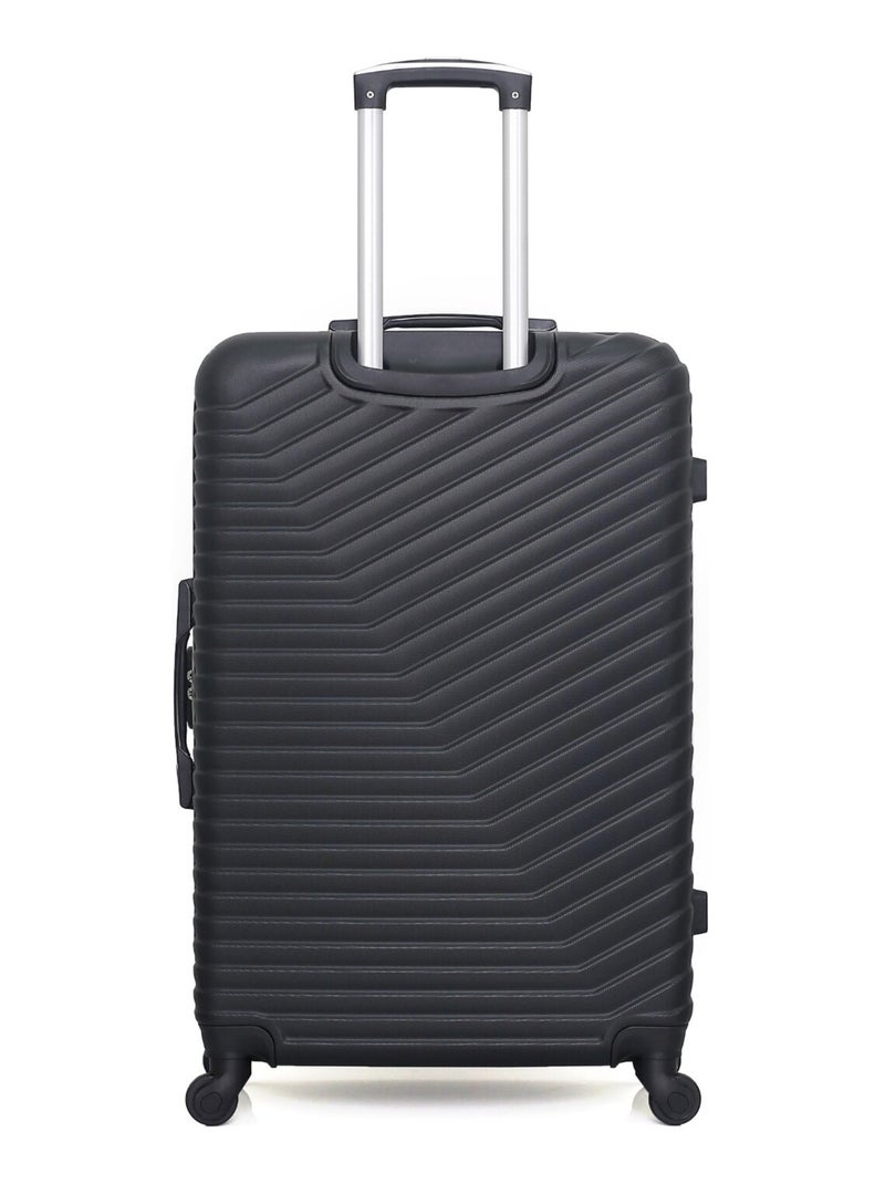 WAVE PARIS - Lot de 3 - Valise Grand format, valise weekend et valise cabine XXS LENA Noir - Kiabi