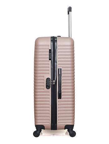 WAVE PARIS - Lot de 3 - Valise Grand format, valise weekend et valise cabine XXS LENA