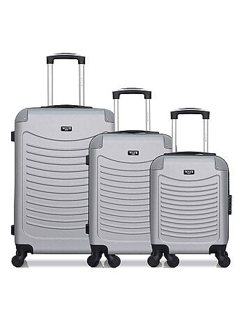WAVE PARIS - Lot de 3 - Valise Weekend, valise cabine et valise cabine XXS CONGO