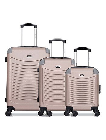 WAVE PARIS - Lot de 3 - Valise Weekend, valise cabine et valise cabine XXS CONGO