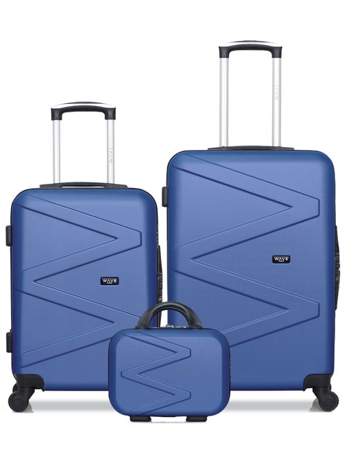 WAVE PARIS - Lot de 3 - Valise weekend, valise cabine et vanity AMAZONE - Kiabi