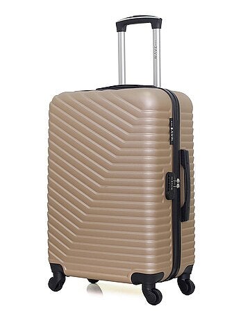 WAVE PARIS - Lot de 3 - Valise Weekend, valise cabine et valise cabine XXS LENA