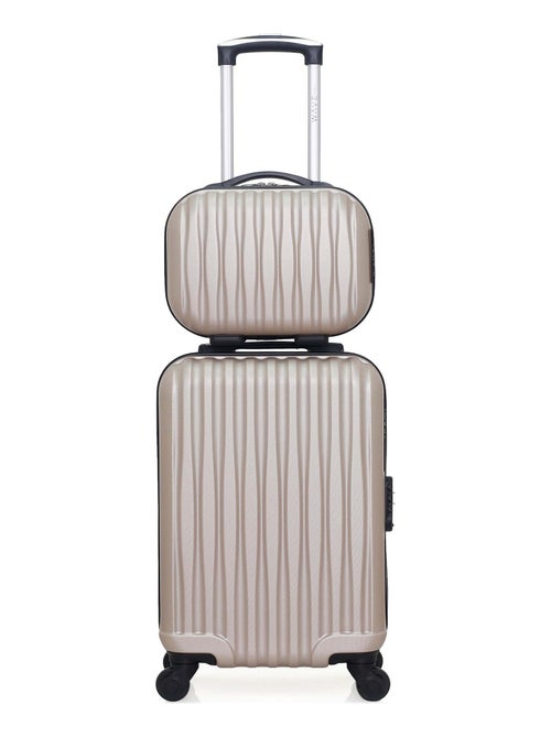 WAVE PARIS - Set de 2 Valises VOLGA-H - Kiabi WAVE PARIS - Set de 2 Valises VOLGA-H - Kiabi