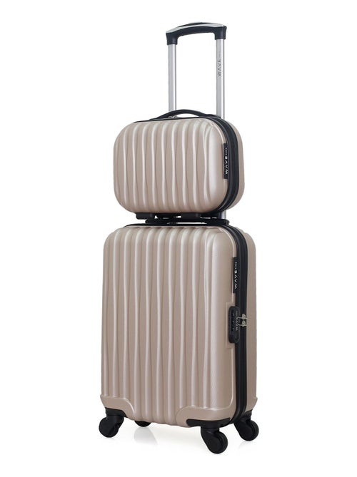 WAVE PARIS - Set de 2 Valises VOLGA-H - Kiabi WAVE PARIS - Set de 2 Valises VOLGA-H - Kiabi