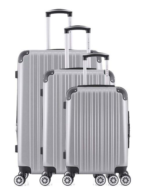 WAVE PARIS - SET DE 3 ABS/PC DENALI-B  4 Roues 75 cm - Kiabi