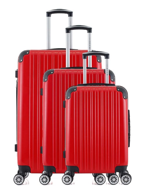 WAVE PARIS - SET DE 3 ABS/PC DENALI-B  4 Roues 75 cm - Kiabi