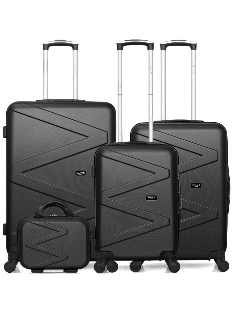 WAVE PARIS - SET DE 4 ABS AMAZONE-C 4 Roues Noir - Kiabi