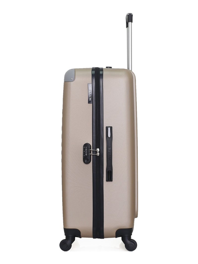 WAVE PARIS - SET DE 4 ABS CONGO-M 4 roues Beige - Kiabi