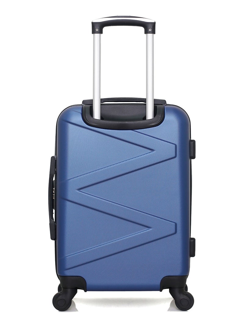 WAVE PARIS - Valise Cabine AMAZONE Bleu Bleu marine - Kiabi