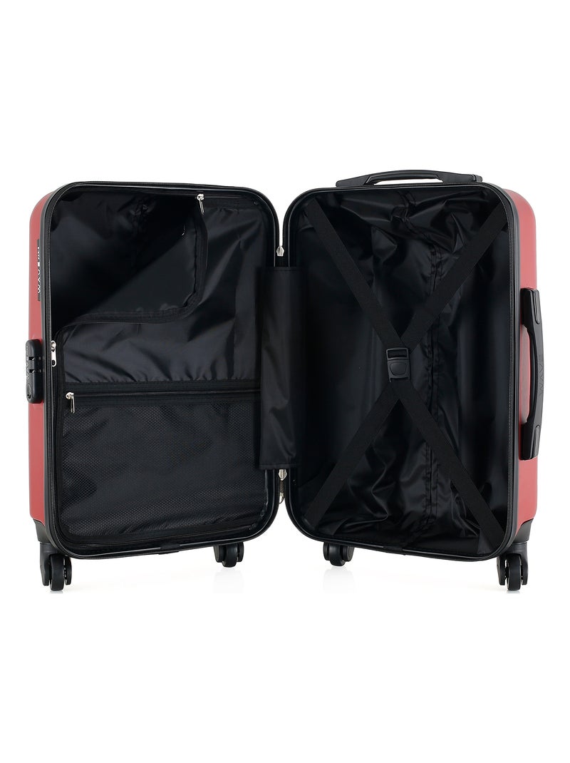WAVE PARIS - Valise Cabine AMAZONE Bordeaux - Kiabi