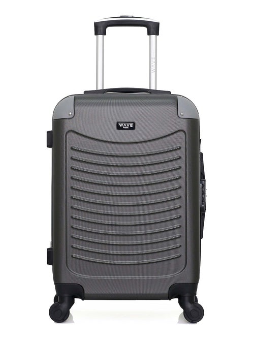 WAVE PARIS - Valise Cabine CONGO 55 cm 4 Roues - Kiabi