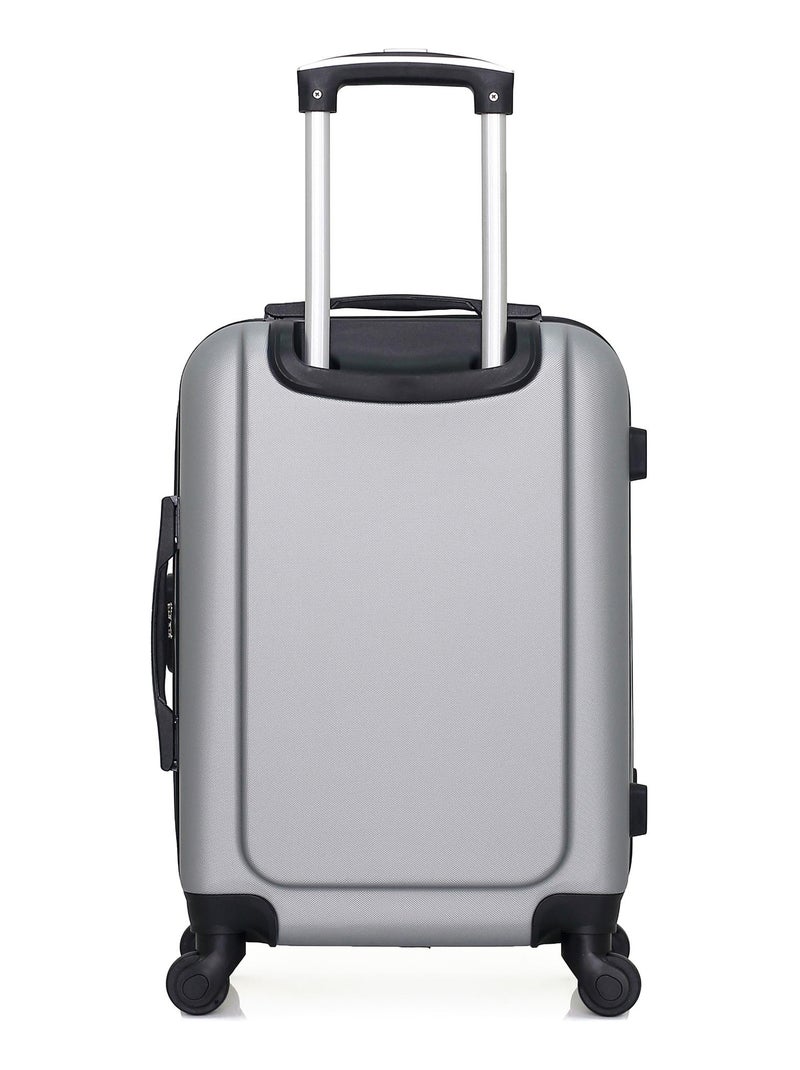 WAVE PARIS - Valise Cabine CONGO Gris - Kiabi