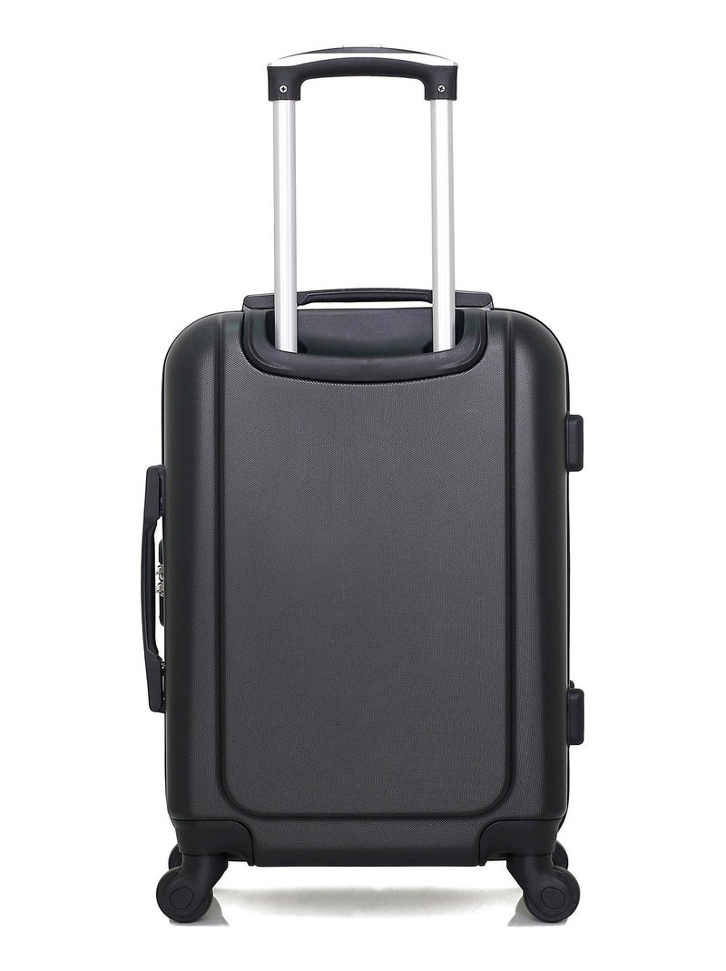 WAVE PARIS - Valise Cabine CONGO Noir - Kiabi