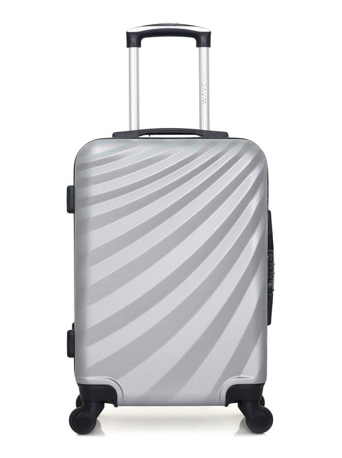 WAVE PARIS - Valise Cabine DANUBE 55 cm 4 Roues - Kiabi
