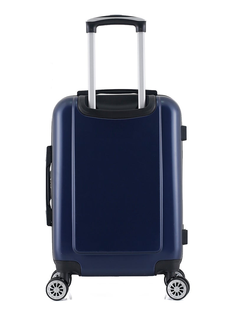WAVE PARIS - Valise Cabine DENALI Bleu Bleu marine - Kiabi