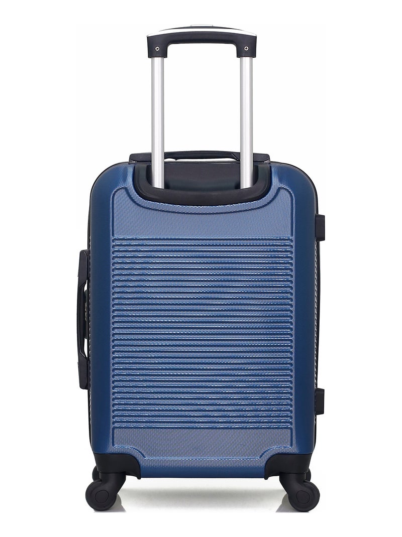 WAVE PARIS - Valise Cabine SELENGA Bleu Bleu marine - Kiabi