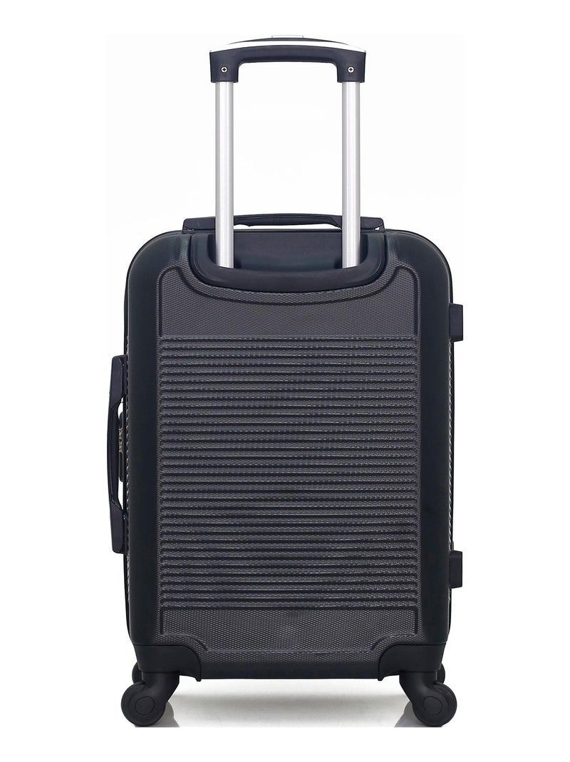 WAVE PARIS - Valise Cabine SELENGA Noir - Kiabi